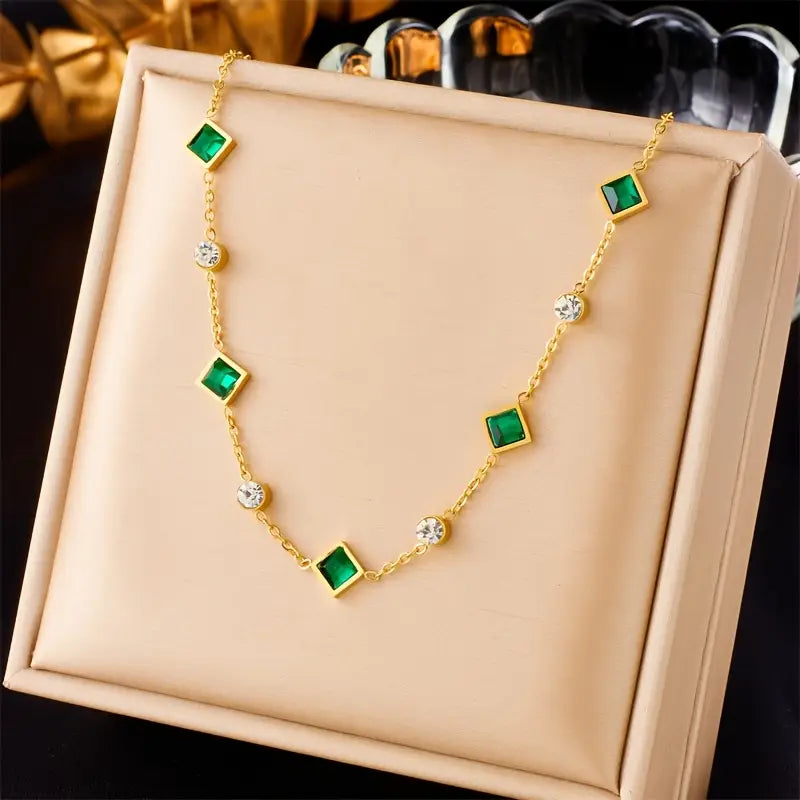 Amelisse Glenwyn Ketting | Goud