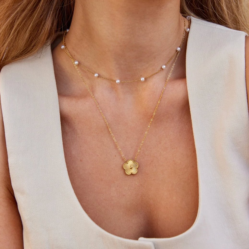 Timeless Parel Gouden Ketting